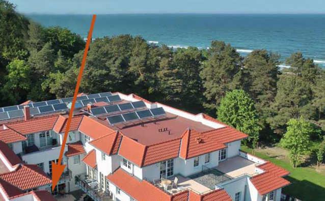 Haus Meeresblick - Ferienwohnung Strandnah A 1.07 Baabe Exteriör bild