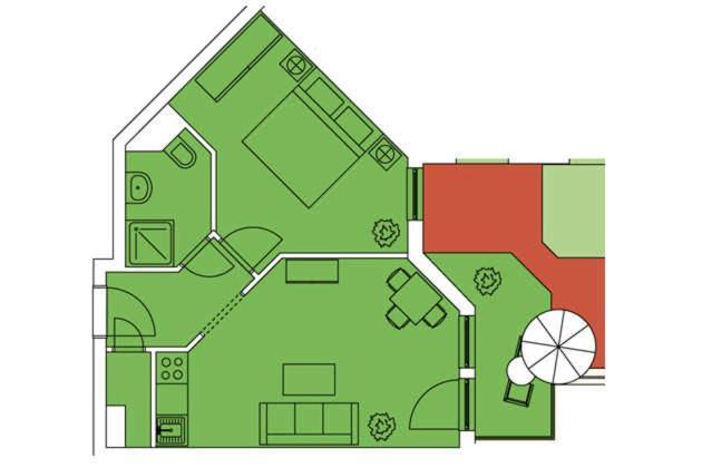 Haus Meeresblick - Ferienwohnung Strandnah A 1.07 Baabe Exteriör bild